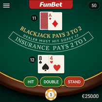 FunBet - Blackjack Card Game - Beat the Dealer